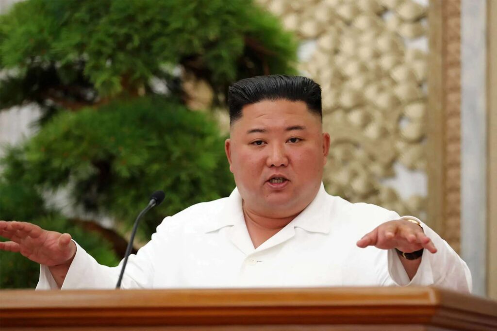Protecting the Kim Dynasty North Koreans Brace for Tropical Storm Khanun's Impact