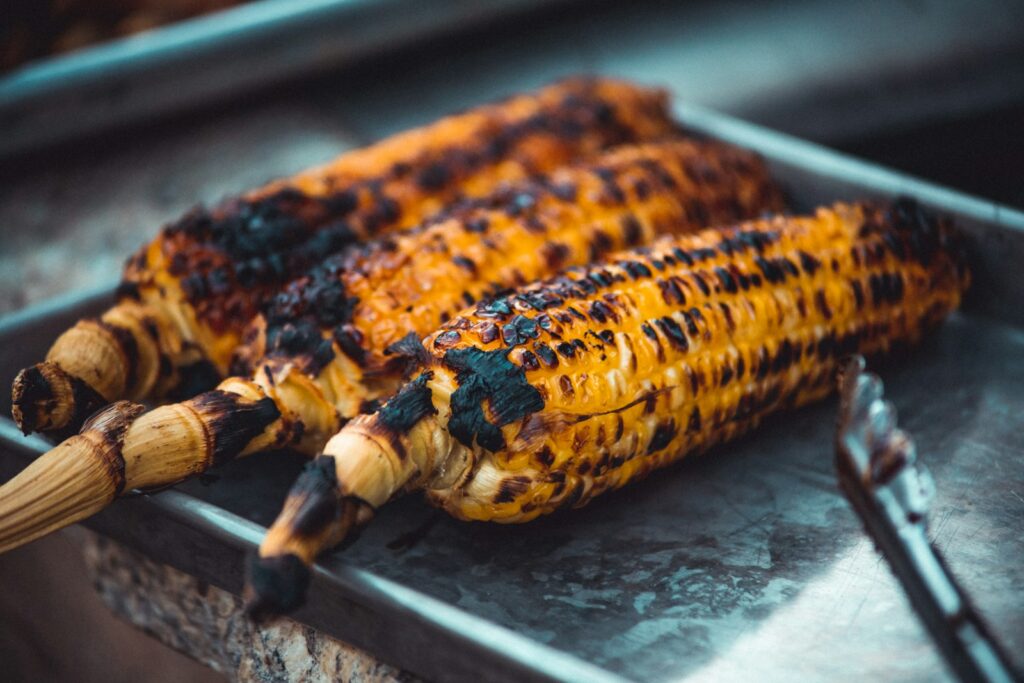 Barbecue the Corn