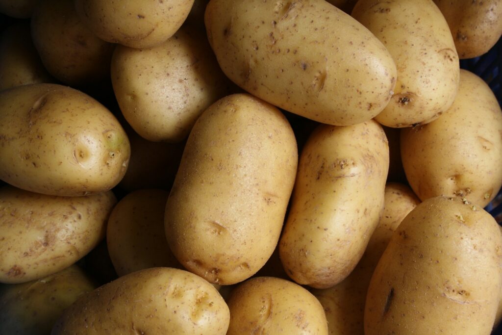 Russet potatoes 