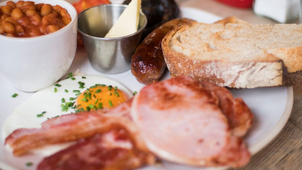 Classic British Breakfast Feast